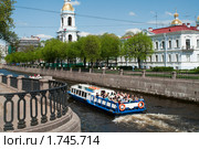 Прогулки на теплоходе по Крюкову каналу в Санкт-Петербурге (2010 год). Стоковое фото, фотограф Кекяляйнен Андрей / Фотобанк Лори