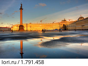 Санкт-Петербург. Дворцовая площадь. Стоковое фото, фотограф Литвяк Игорь / Фотобанк Лори