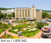 Болгария. Золотые пески. Вид сверху (2006 год). Редакционное фото, фотограф Светлана Силецкая / Фотобанк Лори
