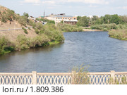 Город Улан-Удэ. Берега реки Уды (2010 год). Стоковое фото, фотограф Анна Зеленская / Фотобанк Лори
