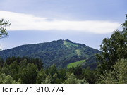 Гора Церковка, город Белокуриха (2010 год). Стоковое фото, фотограф Геннадий Соловьев / Фотобанк Лори