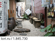 Старая улица Инсадон в Сеуле Южная Корея (2010 год). Редакционное фото, фотограф Firststar / Фотобанк Лори