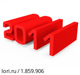 Новый, 2011, год. Стоковая иллюстрация, иллюстратор Firststar / Фотобанк Лори