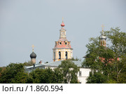 Храм Воскресения Христова в Пленницах - бывший Андреевский монастырь. Андреевская набережная, 2. Москва (2010 год). Стоковое фото, фотограф E. O. / Фотобанк Лори