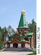 Православный храмовый комплекс Ганина Яма в Екатеринбурге, Россия. Стоковое фото, фотограф Александр Бобков / Фотобанк Лори