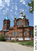 Свято-Покровский храм в Константиновске Ростовской области (2010 год). Стоковое фото, фотограф Александр Тихонов / Фотобанк Лори