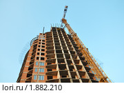 Недостроенный дом. Стоковое фото, фотограф Виктор Алеветдинов / Фотобанк Лори