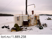 Зима на Белом море. Стоковое фото, фотограф Некрасов Андрей / Фотобанк Лори