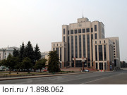 Административное здание Правительства Республики Татарстан (2010 год). Стоковое фото, фотограф Надежда Коновалова / Фотобанк Лори