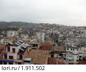 Вид на город Сандански, Болгария (2009 год). Редакционное фото, фотограф Алексей Стоянов / Фотобанк Лори