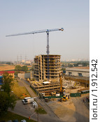 Строительство офисного здания "Кантри парк" в г. Химки (2010 год). Редакционное фото, фотограф Владимир Чинин / Фотобанк Лори