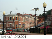 Нижний Новгород. Здание в центре города (2010 год). Редакционное фото, фотограф Корчагина Полина / Фотобанк Лори