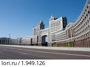 Дом министерств. Астана, Казахстан. (2010 год). Стоковое фото, фотограф Олыкайнен Наталья / Фотобанк Лори
