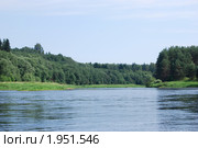 Летняя Волга (Ржевский район, Тверская область) Стоковое фото, фотограф Анастасия Некрасова / Фотобанк Лори