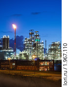 Нефтехимический завод. Антверпен, Бельгия (2009 год). Стоковое фото, фотограф Михаил Лавренов / Фотобанк Лори
