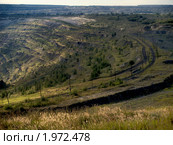 Коркинский угольный разрез. Челябинская область (2008 год). Стоковое фото, фотограф Liseykina / Фотобанк Лори