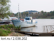 Причал. Вечер. Сортавала (2010 год). Редакционное фото, фотограф Александр Щепин / Фотобанк Лори