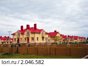 Заселенные коттеджи, село Некрасовское, Сочи (2010 год). Стоковое фото, фотограф Анна Мартынова / Фотобанк Лори