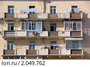 Московские балконы (2010 год). Стоковое фото, фотограф Илюхина Наталья / Фотобанк Лори