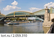 Москва, мост Богдана Хмельницкого (2010 год). Редакционное фото, фотограф ИВА Афонская / Фотобанк Лори
