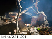 Костер. Стоковое фото, фотограф Фурсов Алексей / Фотобанк Лори