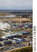 Предприятие газопромышленного комплекса в Западной Сибири. Стоковое фото, фотограф Владимир Мельников / Фотобанк Лори