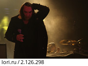 "20 лет без Кино". группа "Кукрыниксы". Алексей Горшенёв (2010 год). Редакционное фото, фотограф Ольга Визави / Фотобанк Лори