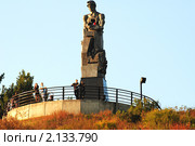 Монумент "Память шахтерам Кузбасса", скульптор Эрнст Неизвестный. Редакционное фото, фотограф Татьяна Королева / Фотобанк Лори