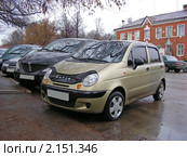 Автомобиль  Daewoo Matiz (Корея) (2010 год). Редакционное фото, фотограф lana1501 / Фотобанк Лори