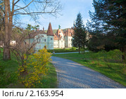 Охотничий Замок Shenborn, Закарпатье, Украина (2010 год). Стоковое фото, фотограф Юрий Брыкайло / Фотобанк Лори