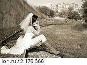 Сбежавшая невеста. Стоковое фото, фотограф Сергей Павлов / Фотобанк Лори
