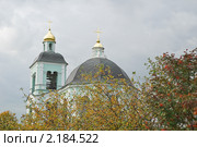 Храм иконы Божией Матери Живоносный Источник. Музей-заповедник "Царицыно" в Москве. Фрагмент (2010 год). Редакционное фото, фотограф Алёшина Оксана / Фотобанк Лори