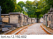 Кладбище Пер-Лашез. Париж. Франция (2010 год). Стоковое фото, фотограф Валерия Лузина / Фотобанк Лори