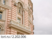 Бывший конторский и торговый дом "Варваринское подворье". Улица Варварка. Фрагмент (2010 год). Редакционное фото, фотограф Алёшина Оксана / Фотобанк Лори