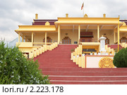 Индия, Дарамсала. Буддийский тантрический монастырь Гьюто (Gyuto Tantric Monastery) (2005 год). Стоковое фото, фотограф Галина Михалишина / Фотобанк Лори