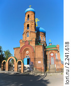 Город Барнаул. Покровский кафедральный собор (2010 год). Стоковое фото, фотограф Alexey D. / Фотобанк Лори
