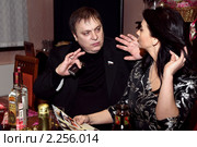 Разин Андрей и Екатерина Стриженова (2010 год). Редакционное фото, фотограф Андрей Дегтярёв / Фотобанк Лори