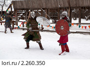 Рыцарский турнир в Туле (2011 год). Редакционное фото, фотограф ФЕДЛОГ / Фотобанк Лори