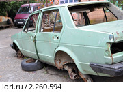 Автохлам на утилизацию. Стоковое фото, фотограф Анна Мартынова / Фотобанк Лори