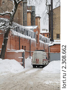 Петербургские сосульки (2011 год). Стоковое фото, фотограф Сергей Разживин / Фотобанк Лори