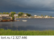 Город Кемь на берегу Белого моря (2010 год). Стоковое фото, фотограф Михаил Иванов / Фотобанк Лори