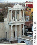 Пловдивский Римский амфитеатр - Болгария (2010 год). Стоковое фото, фотограф Алексей Стоянов / Фотобанк Лори