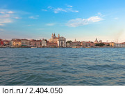 Вид с моря на Венецию (2010 год). Стоковое фото, фотограф Анастасия Золотницкая / Фотобанк Лори