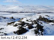 Комбинат "Североникель", Мончегорск (2011 год). Редакционное фото, фотограф Валерий Александрович / Фотобанк Лори