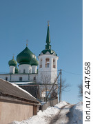 Дорога к храму. Старая Ладога (2011 год). Стоковое фото, фотограф Виктор Карасев / Фотобанк Лори
