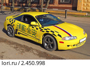 Автомобиль "Мицубиси-Эклипс Стрит-рейсинг" (Mitsubishi Eclipse street racing) (2008 год). Редакционное фото, фотограф Алёшина Оксана / Фотобанк Лори
