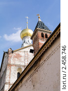 Ростов Великий. Ярославская область. Ростовский кремль. Церковь Спаса Нерукотворного (2011 год). Редакционное фото, фотограф Сергей Лаврентьев / Фотобанк Лори