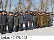 Милицейский строй (2011 год). Редакционное фото, фотограф Free Wind / Фотобанк Лори