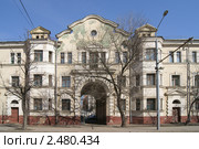 Жилой дом в Бутырском хуторе, построенный пленными немцами в 1947-1948 годах (2011 год). Стоковое фото, фотограф Валерия Попова / Фотобанк Лори