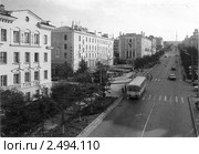 Г. Магадан. Центральная улица. СССР. Редакционное фото, фотограф Сергей Лешков / Фотобанк Лори